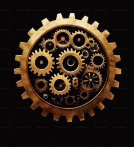 Steampunk Zahnräder